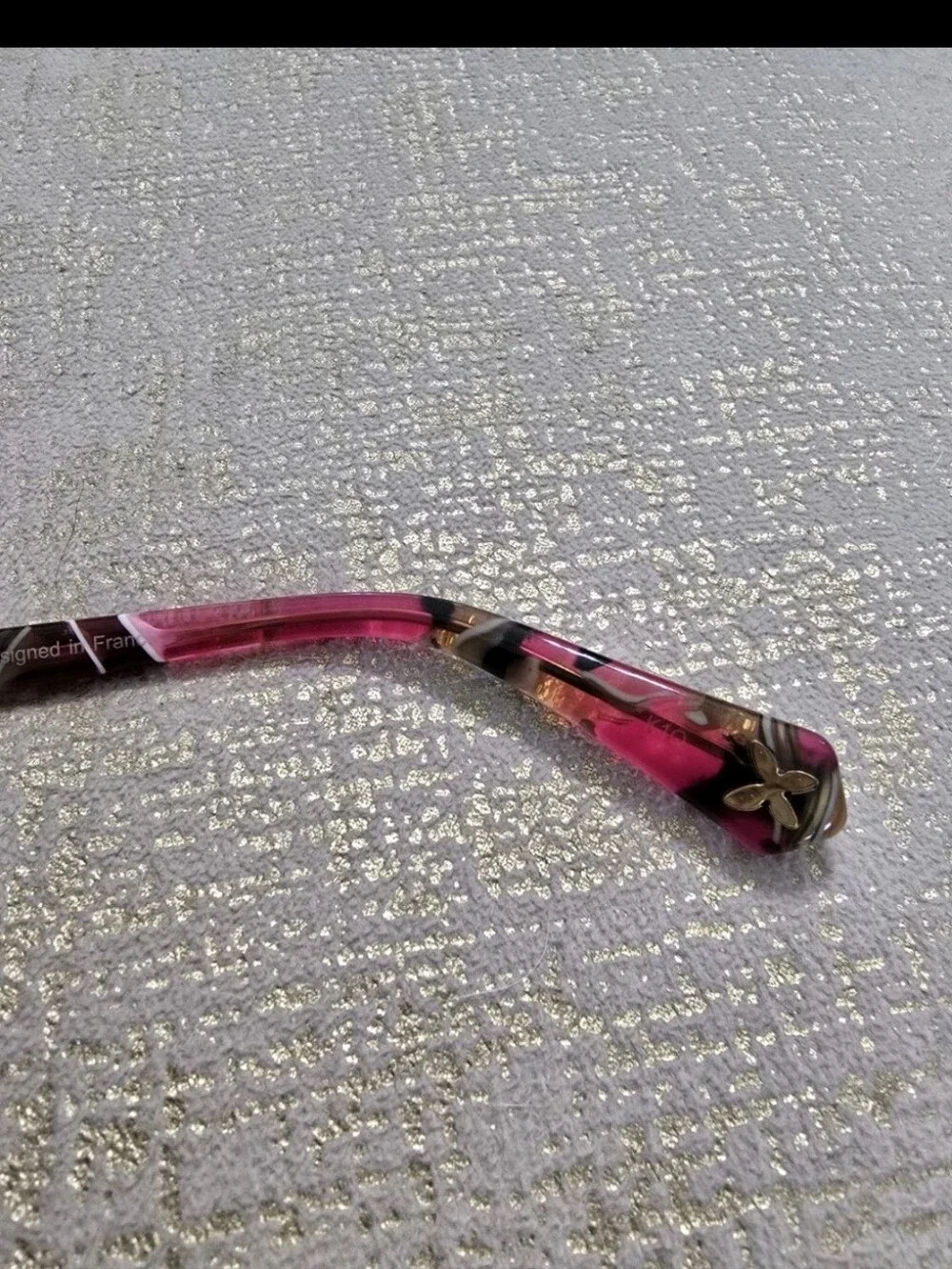 New Christian Lacroix CL3058 Eyeglasses Cateye Floral Tulipe Frame 54-17-135